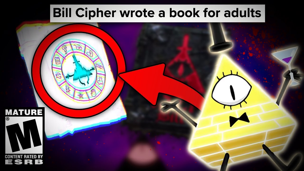 BILL CIPHER WROTE A BOOK FOR ADULTS