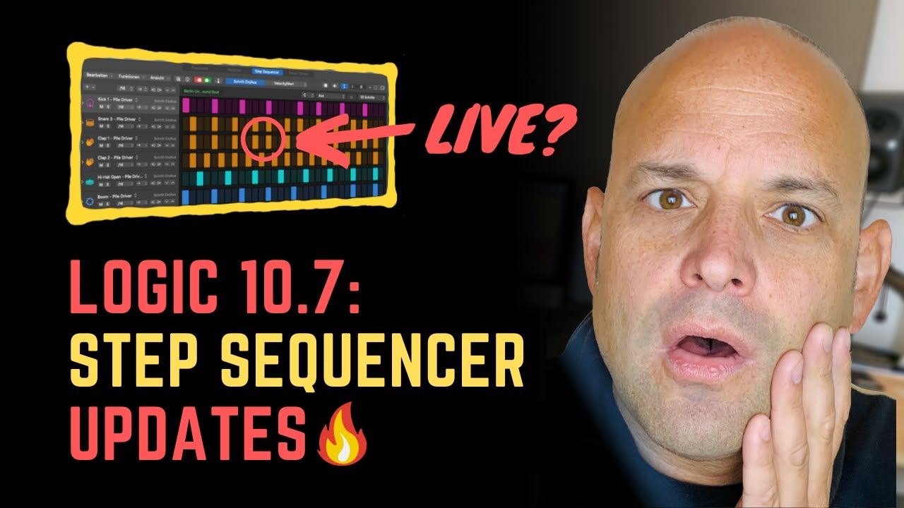 Logic 10.7 : FETTES Update für Logics Step Sequencer!