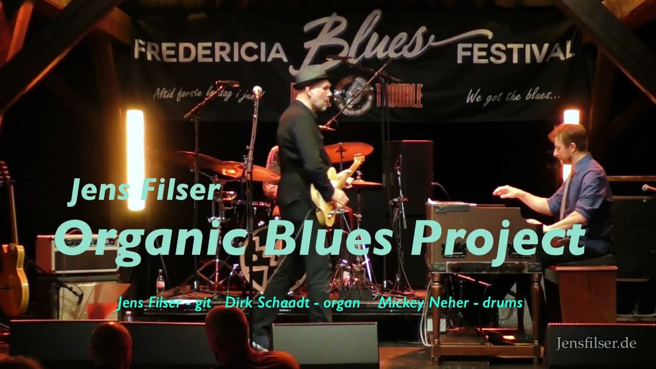 Jens Filser Organic Blues Project live at Fredericia Blues Festival (DK)