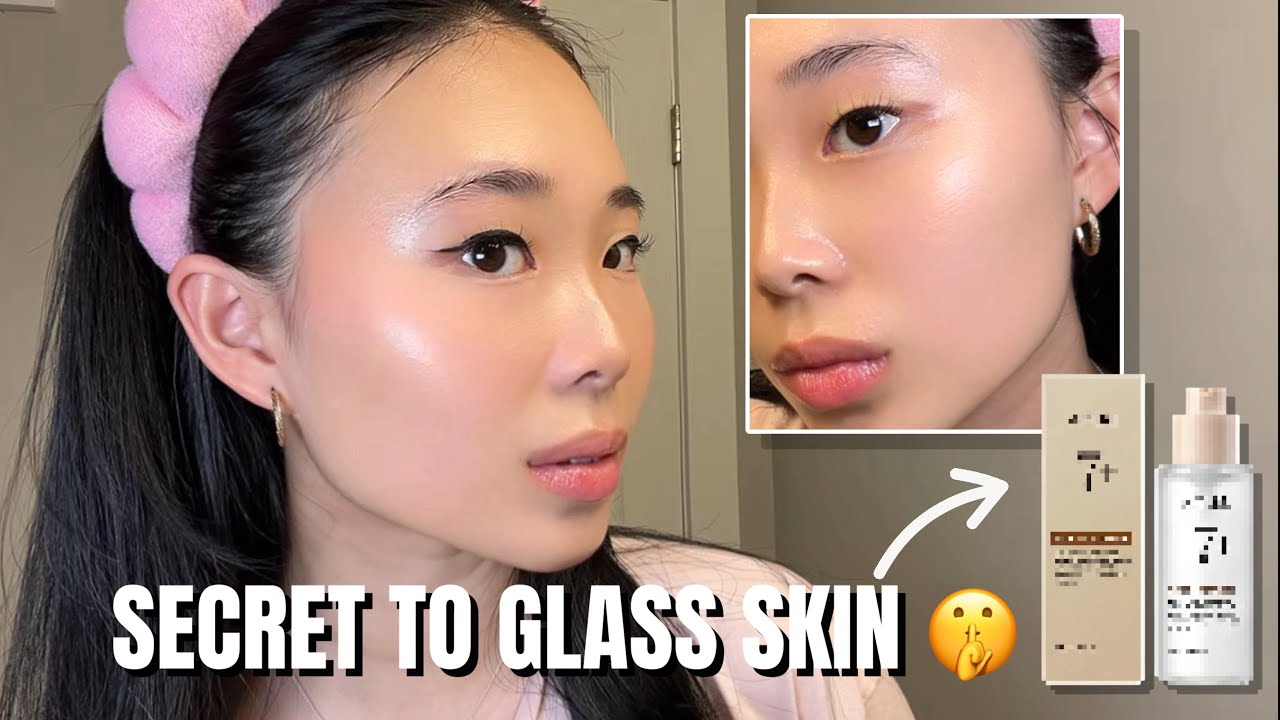 PORELESS GLASS SKIN  | My Simple & AFFORDABLE Skincare Routine!