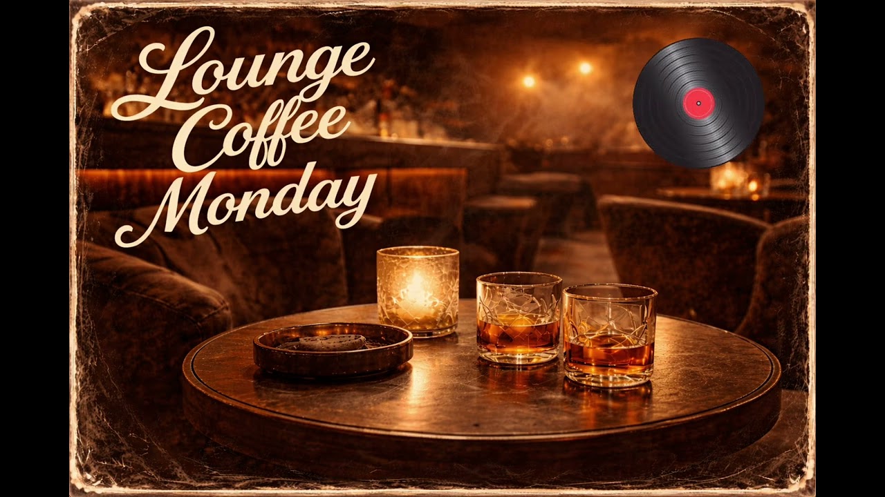 Smooth Jazz Lounge Coffee – Relaxing Monday Jazz & Chill Bar Ambience