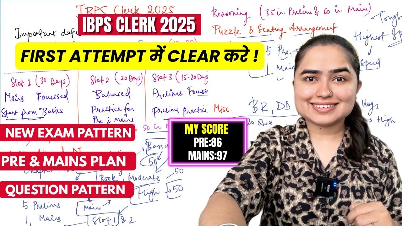 IBPS Clerk 2025 Daily to-do list by Shivani keswani • Cleared in 1st attempt just by doing this