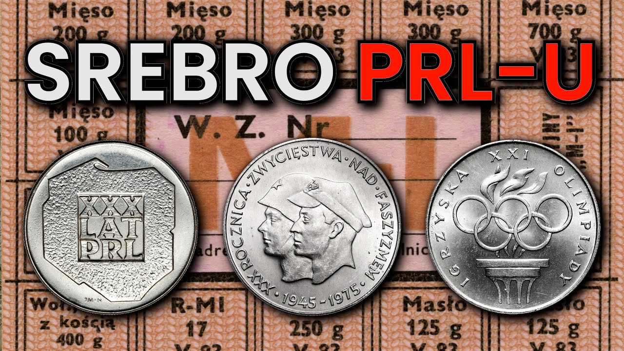 Srebro obiegowe PRL-u, czyli junk silver PO POLSKU. Mapka, Żołnierze i Olimpiada.