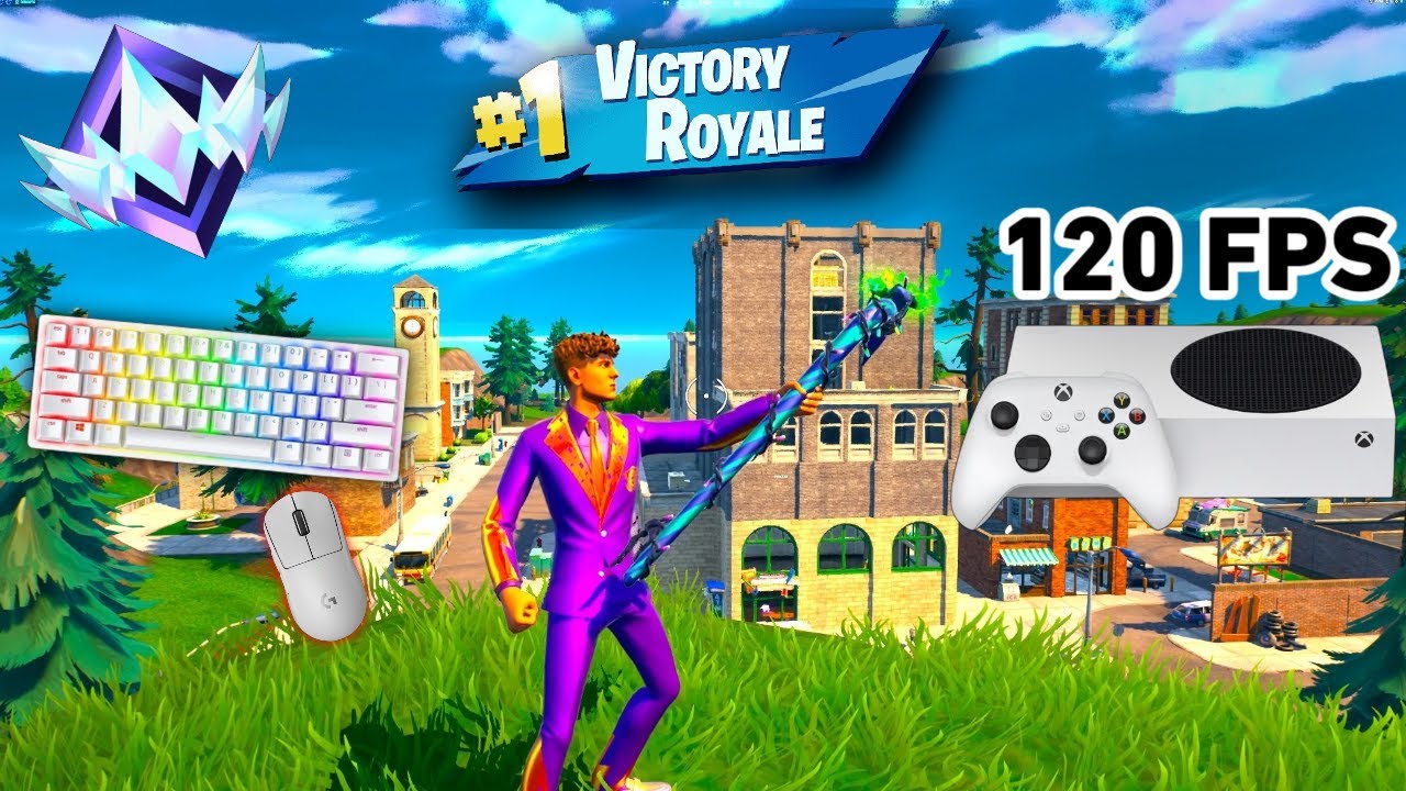 Fortnite Unreal Ranked Reload on Xbox Series S | Keyboard & Mouse Gameplay | 120 FPS