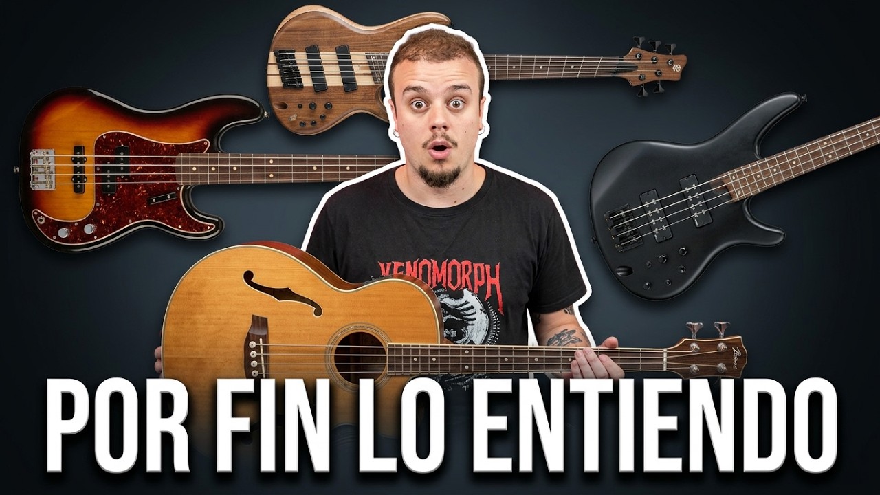 🎸 TODOS los Tipos de Bajo EXPLICADOS  Elige el Mejor para Ti Gu&iacute;a Completa