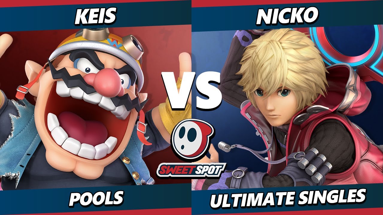Sweet Spot 8 - Keis (Wario) Vs. Nicko (Shulk) Smash Ultimate - SSBU