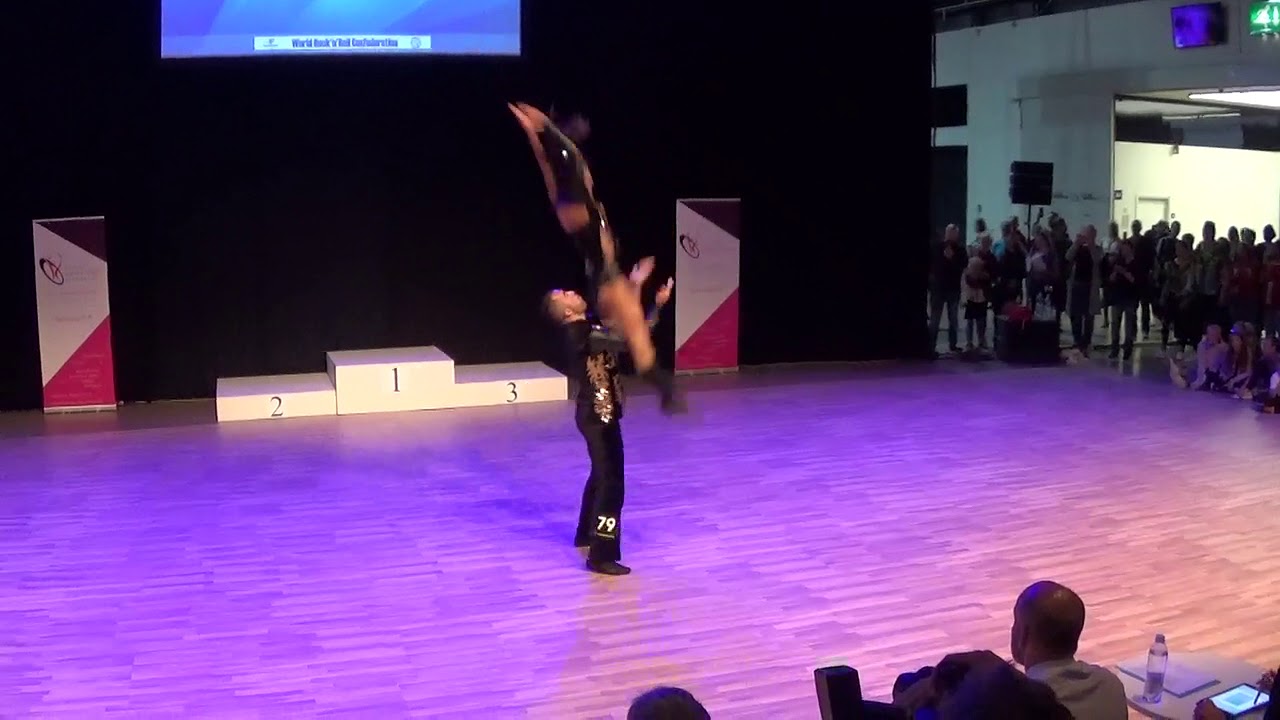 Helsinki 2018 World cup, Rock n Roll main class, acro final