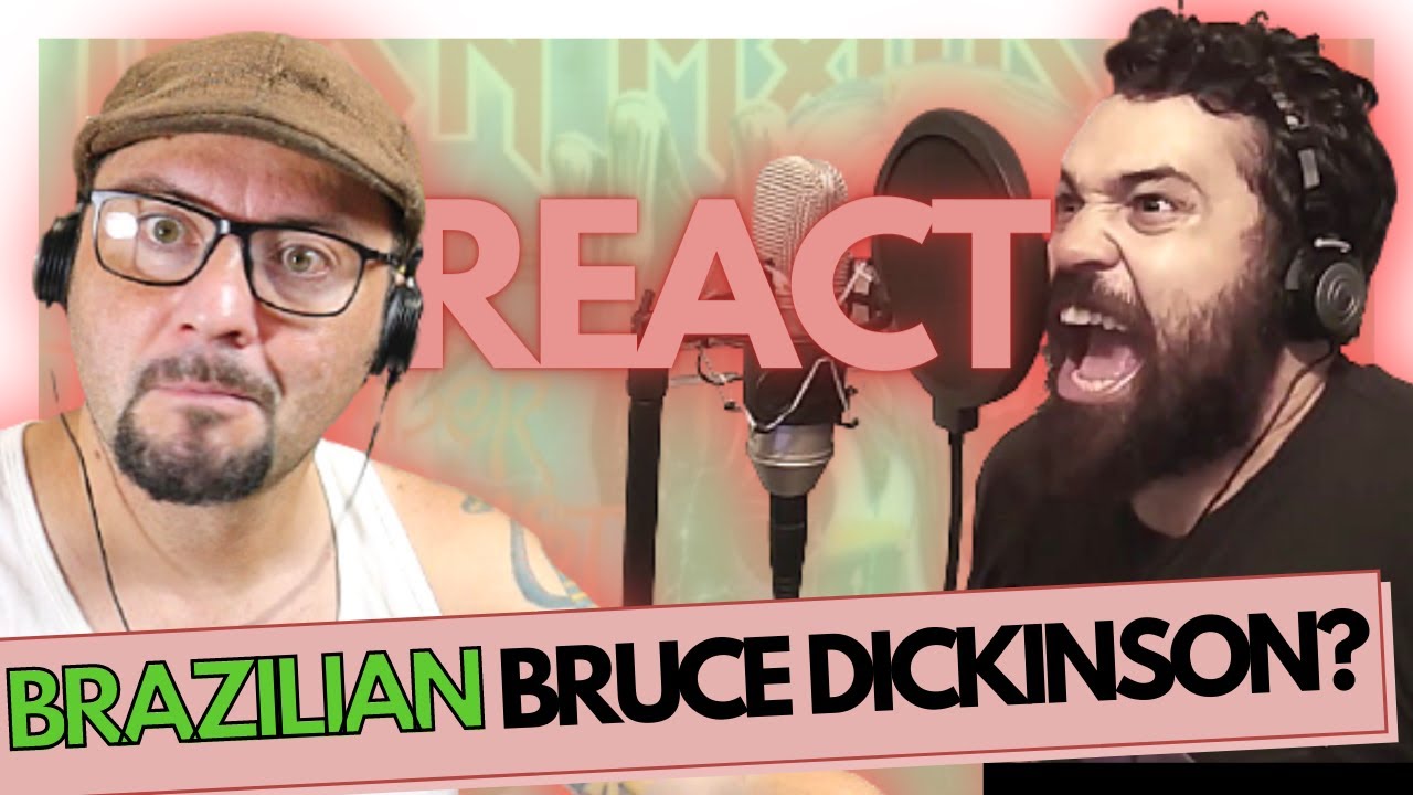 React to Raphael Mendes - Hallowed be thy name (Iron Maiden cover) | Reaccionando