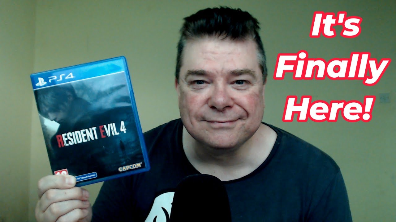 ASMR - Unboxing My Copy Of Resident Evil 4 REmake