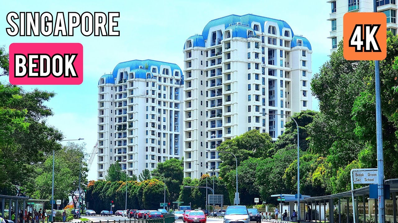 Singapore City 4K | Bedok Singapore | Tampines