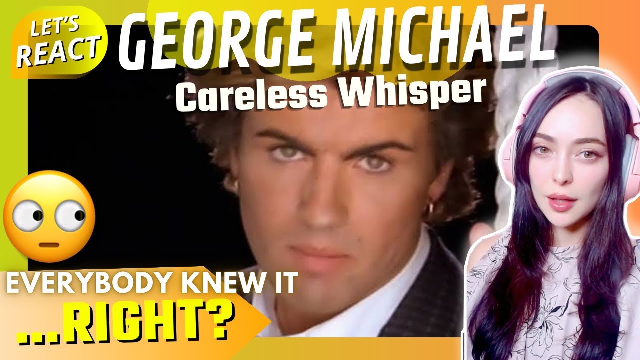 FIRST TIME REACTING to George Michael - Careless Whisper