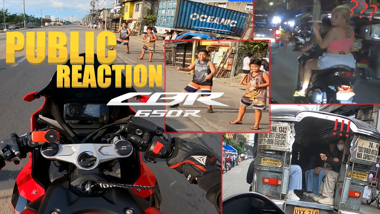 PUBLIC REACTION | Nag-Request ng Bomba, NAWASAK ang Eardrums | Honda CBR650R 2023