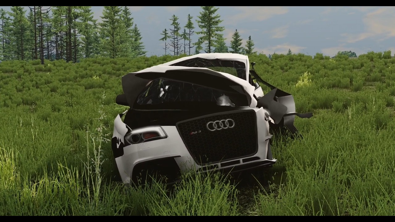 Realistic and Brutal traffic crashes BeamExtrem