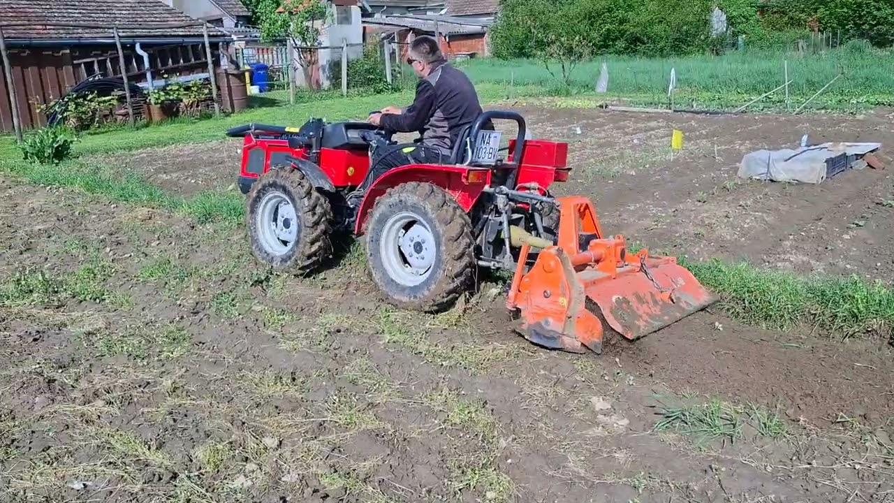 Agromehanika AGT 835 TS frezanje
