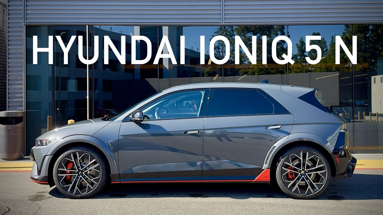 2025 Hyundai Ioniq 5 N US Spec first road video | 0-100 km/h acceleration