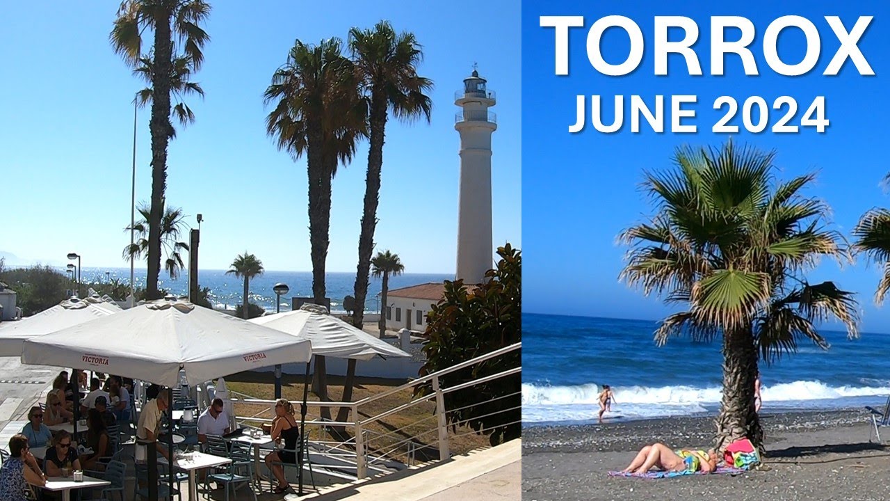 Torrox Costa Spain Promenade June 2024 Malaga Costa del Sol