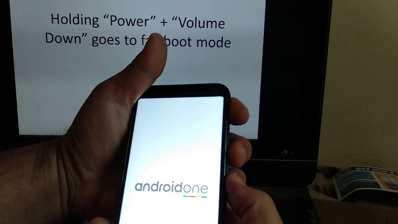 Mi A2 frozen androidone screen
