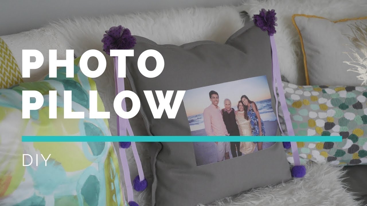 DIY PHOTO PILLOW | with JASMINE