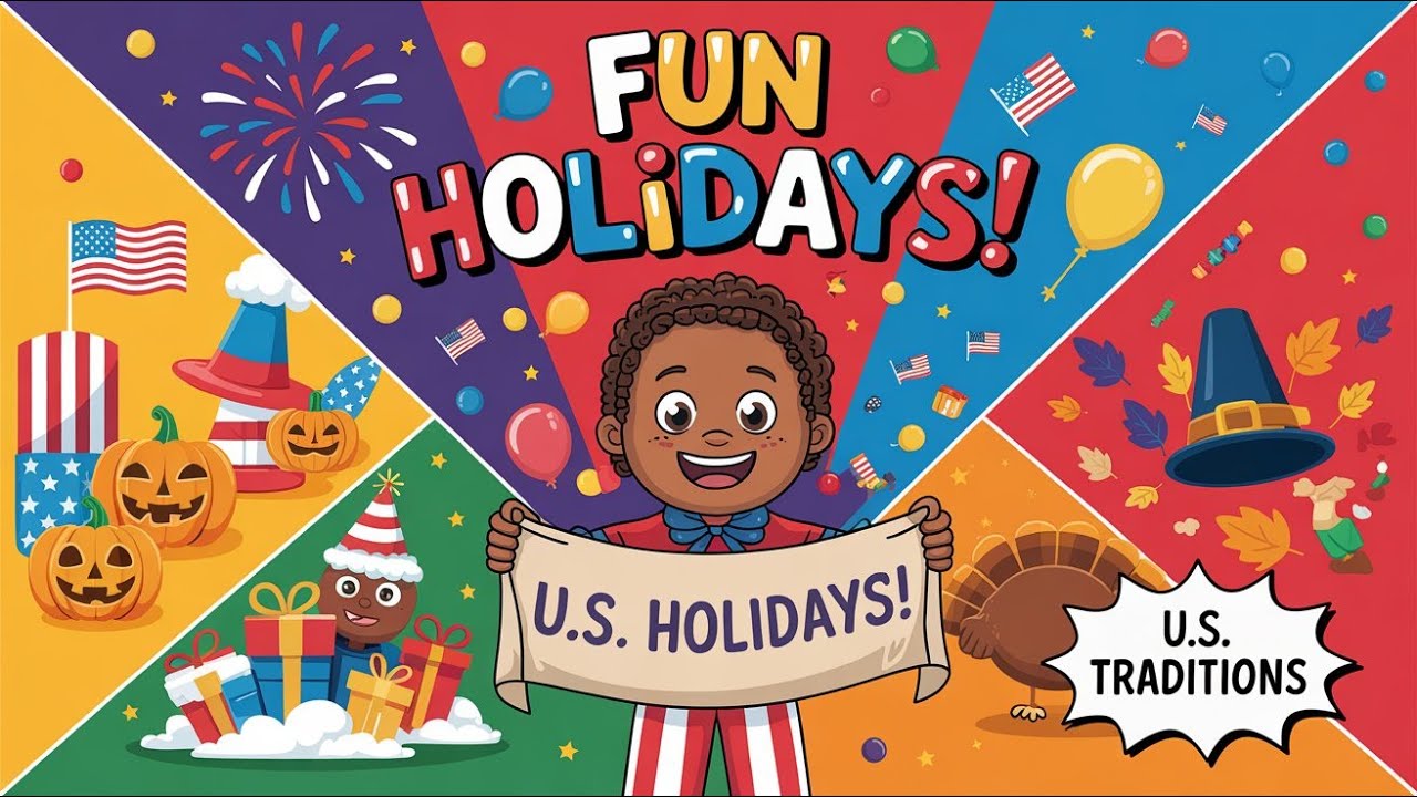 What Are The 5 Most IMPORTANT US Holidays For Kids | HappyKids Hub