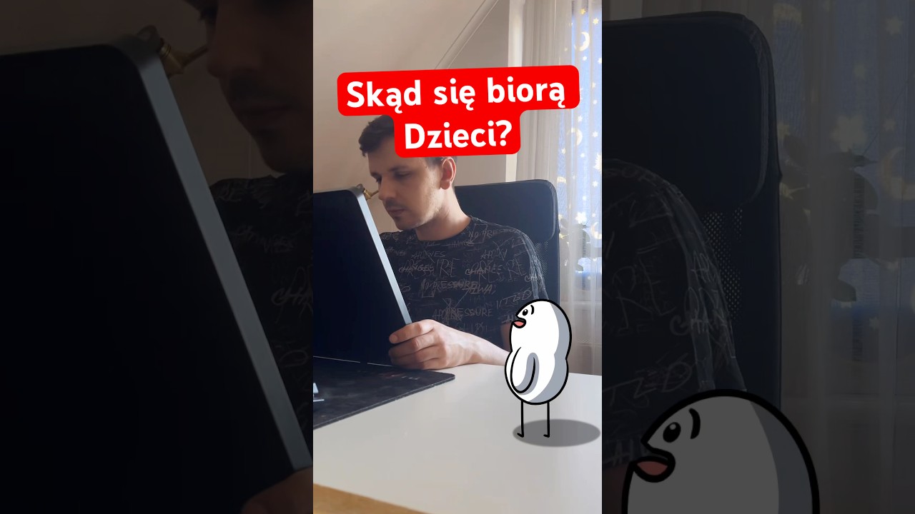 Młody i jego nietypowe pytanie! (Wiem że słychać moje przeziębienie) #pytanie #animacja #beka #żart