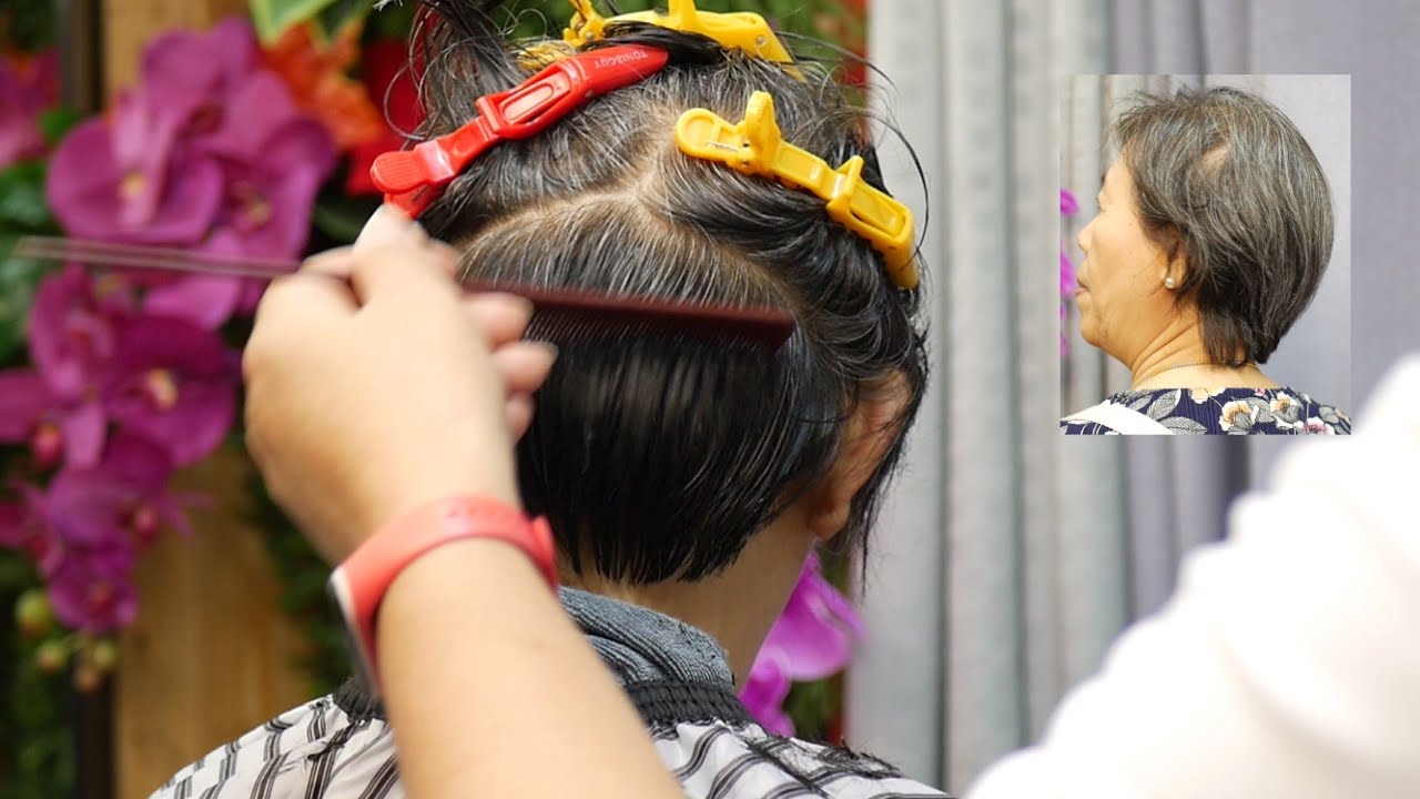 Beautiful short haircut change you look beautiful ตัดผมสั้น ซอยผมสั้น คนผมบาง บาง