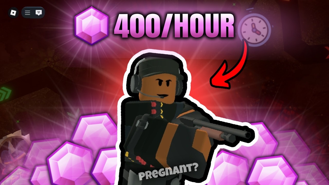 BEST Solo GEM GRIND Strategy in TDS! (New Fastest Way) (Roblox)