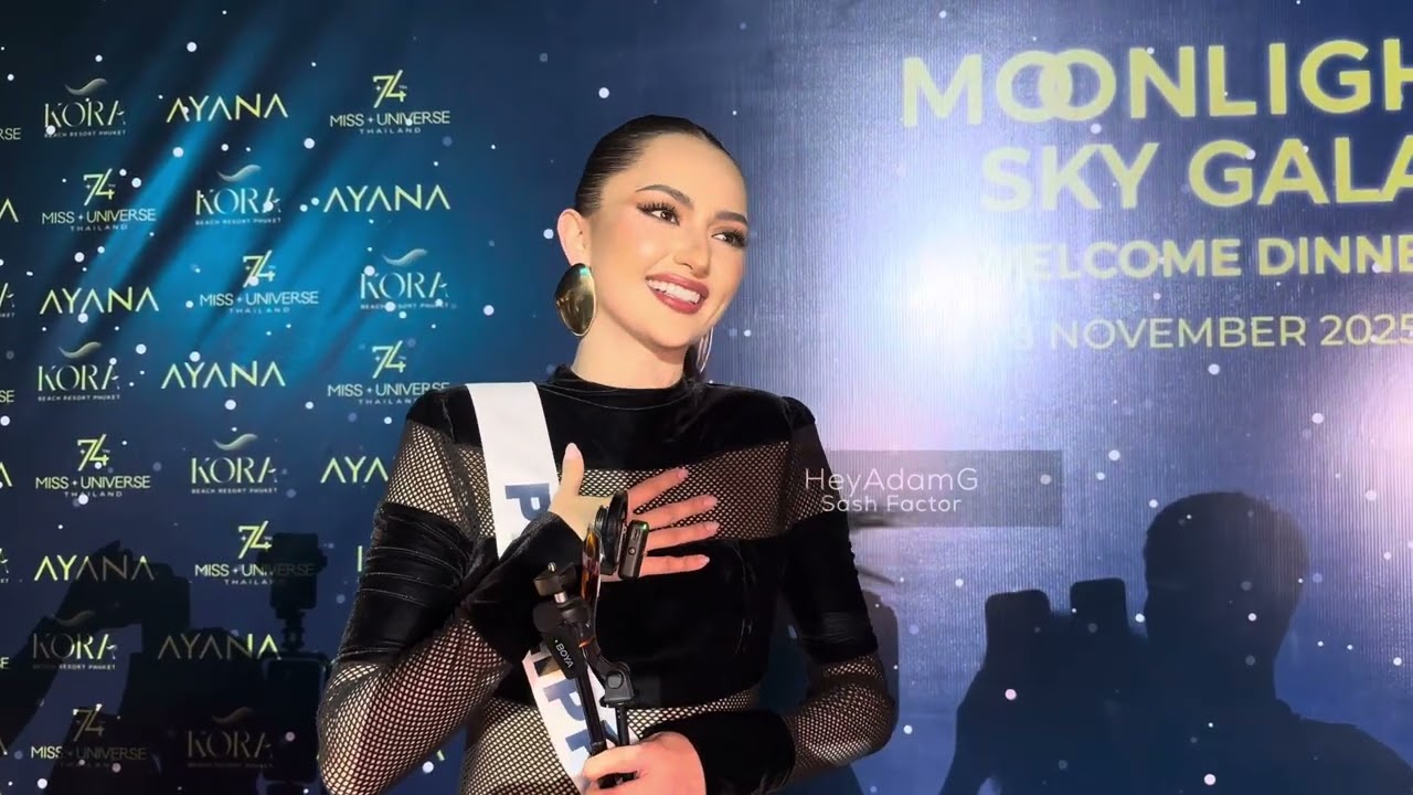 How Ahtisa Manalo thinks about her look during the Gala  Dinner 