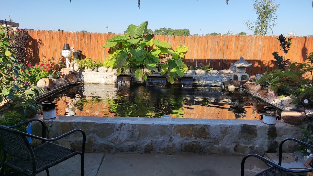 Amazing Pond For Small Backyard