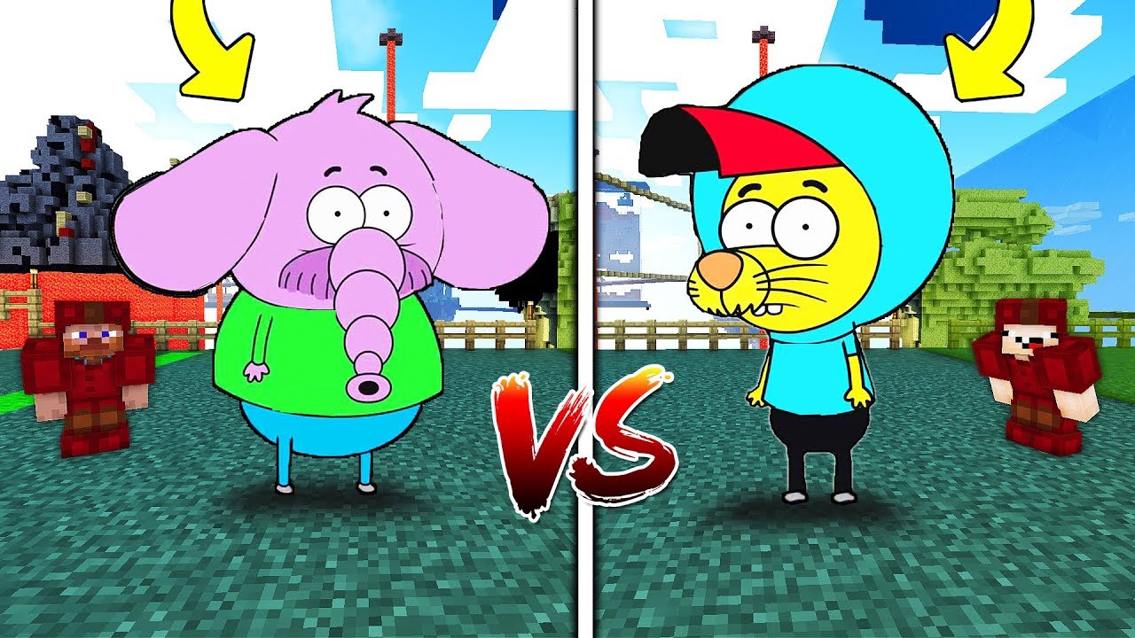 KRAL ŞAKİR VS FİL NECATİ EV KAPIŞMASI !! 😱 - Minecraft