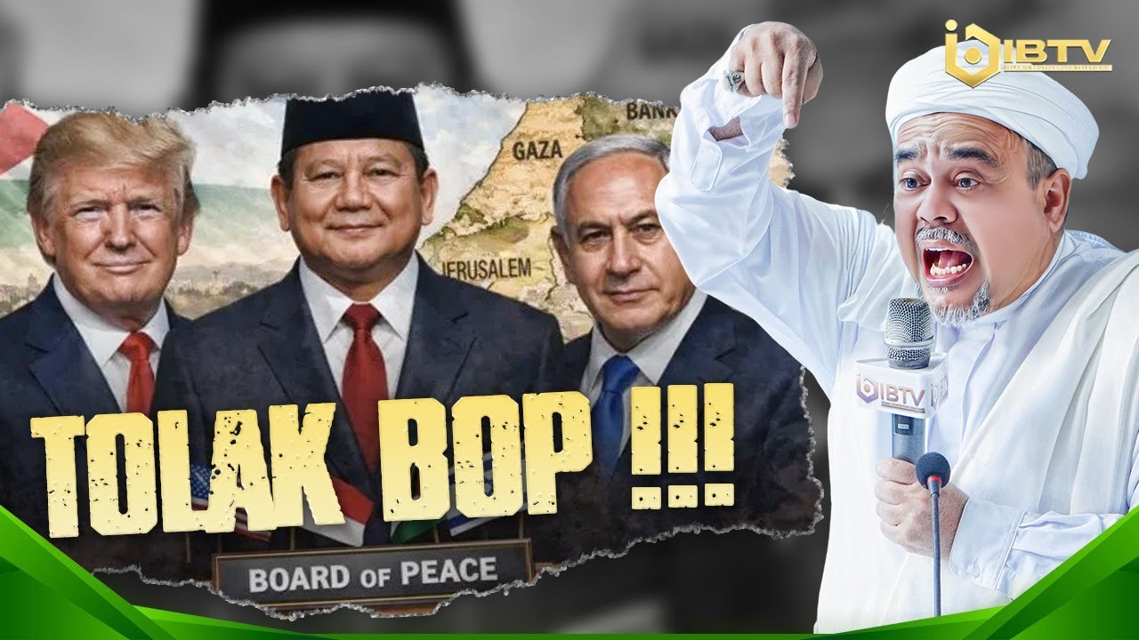 Habib Rizieq Syihab : Hari gini masih percaya AS & ISR4HELL ⁉️⁉️⁉️