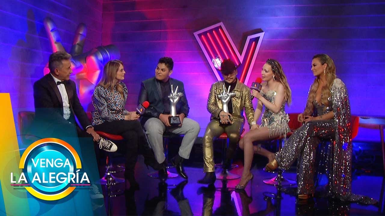 Flor Rubio platicó con los coaches de La Voz. ¡Checa qué se llevan del reality! | Venga La Alegría