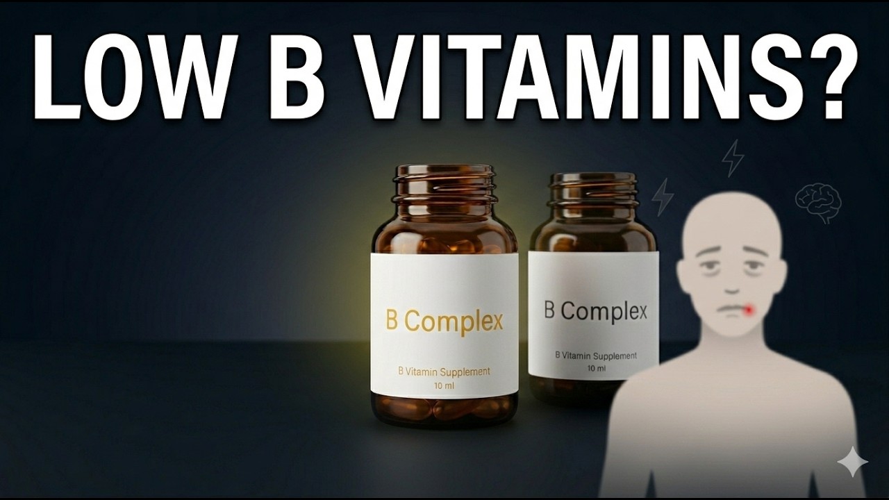 Hidden Signs You’re Low on B Vitamins (Most People Miss These)