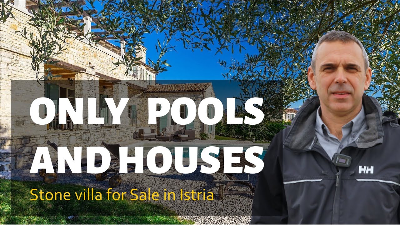 ◼️ Stone Villa for Sale in Istria | Croatia Luxury Property With Pool | Views Over The Hills - SOLD