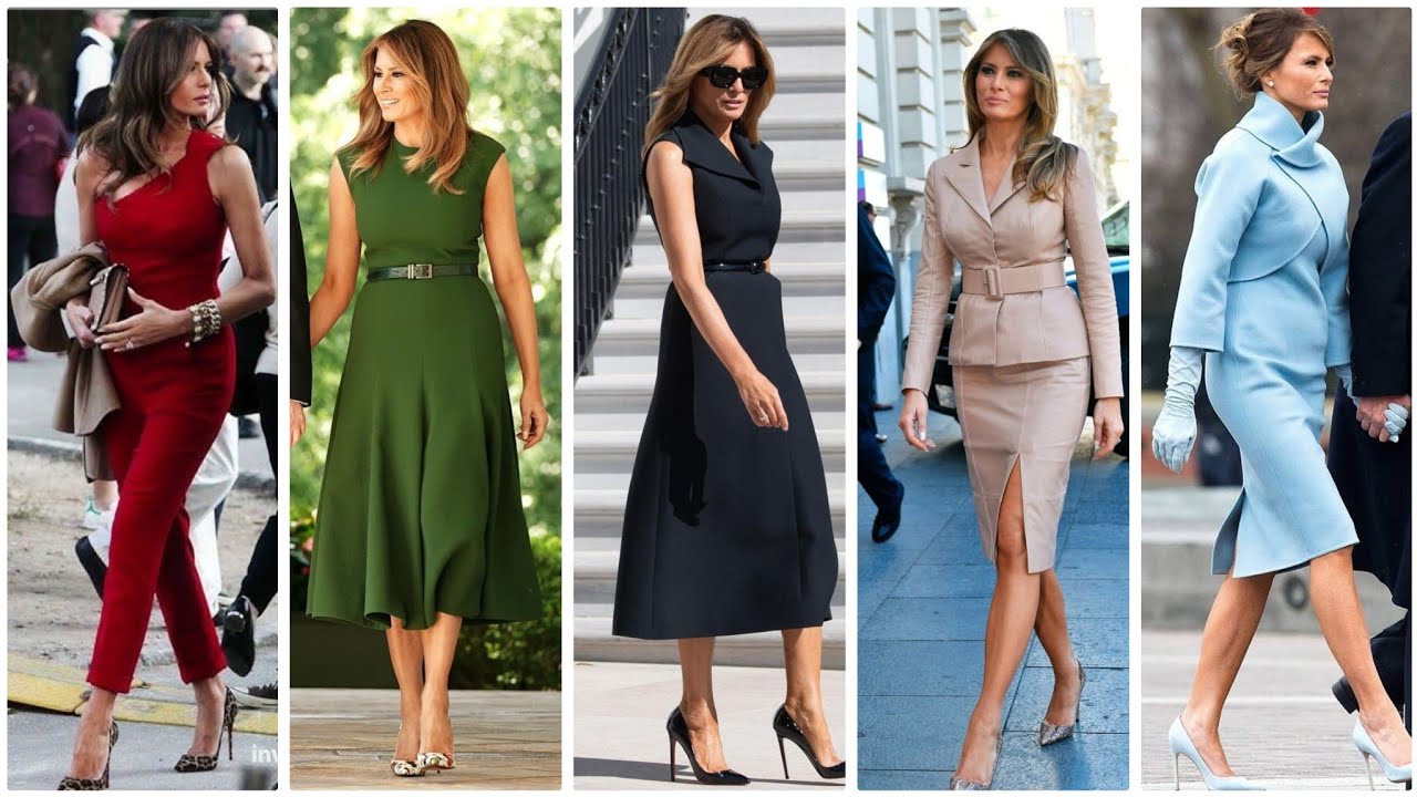 Melania Trump, 47th First Lady of the United States | Biography/dress styles of Melania trump