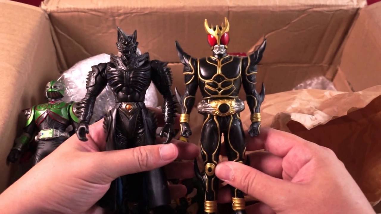 Unboxing Mix of 100+ Kamen Rider Soft Vinyl Figures Collection - Part 1 of 3