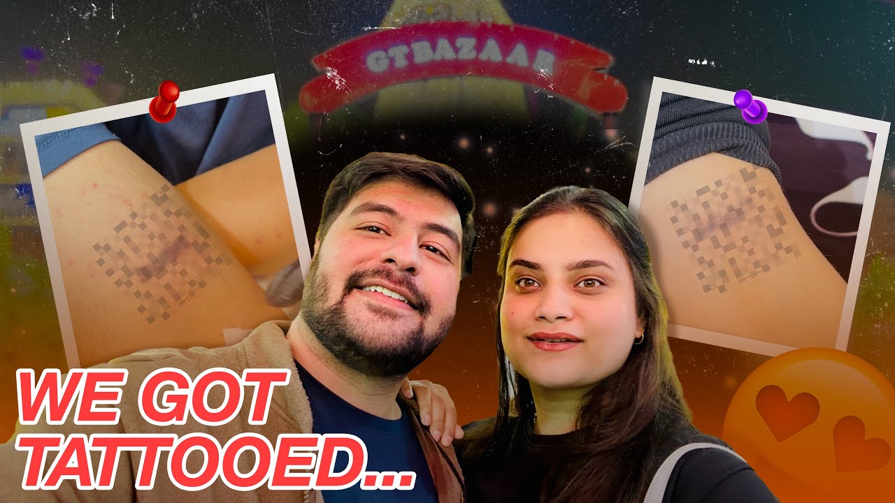 🤞🏻Promise completed🤞🏻Got Inked together 🧿🎊