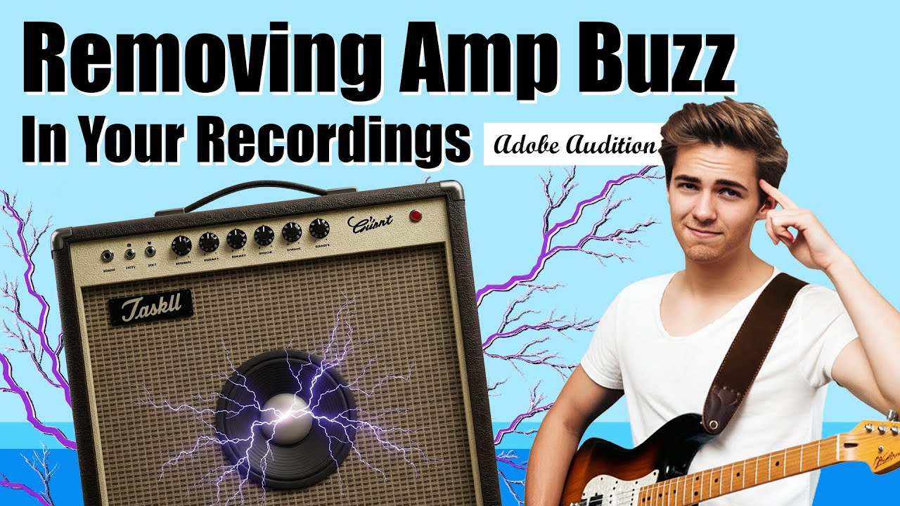 Как удалить шум усилителя из записи с помощью программного обеспечения (Adobe Audition)