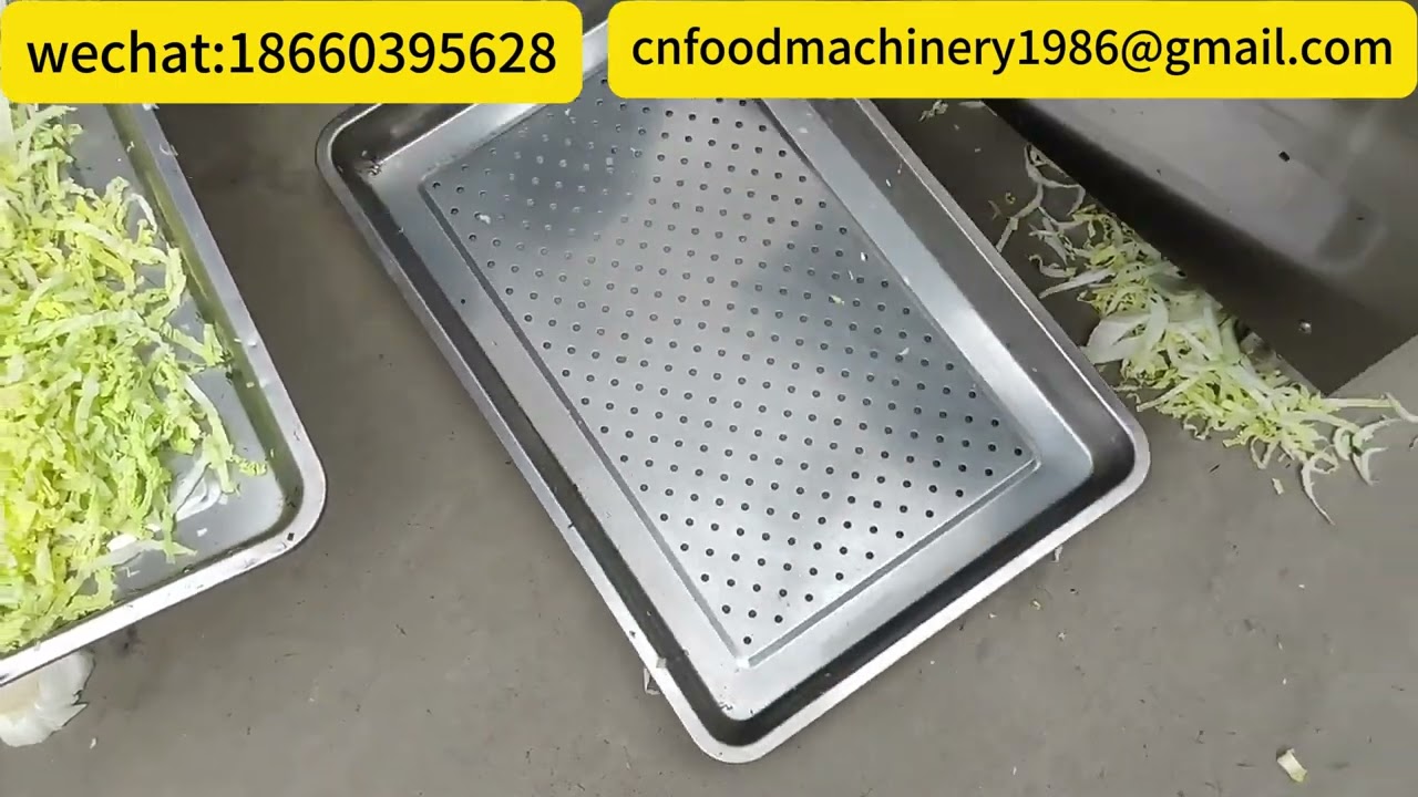 Multipurpose vegetable cutting machine for factory use | Leafy vegetable cutting machine