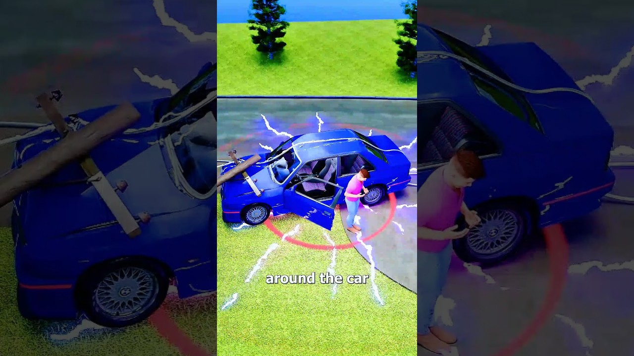 What To Do If Power Lines Fall On Your Car 😨
