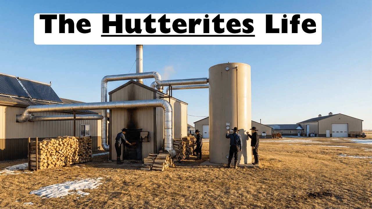 Free Hot Water at -20°F? How Hutterites Beat the System (No Gas or Electricity)