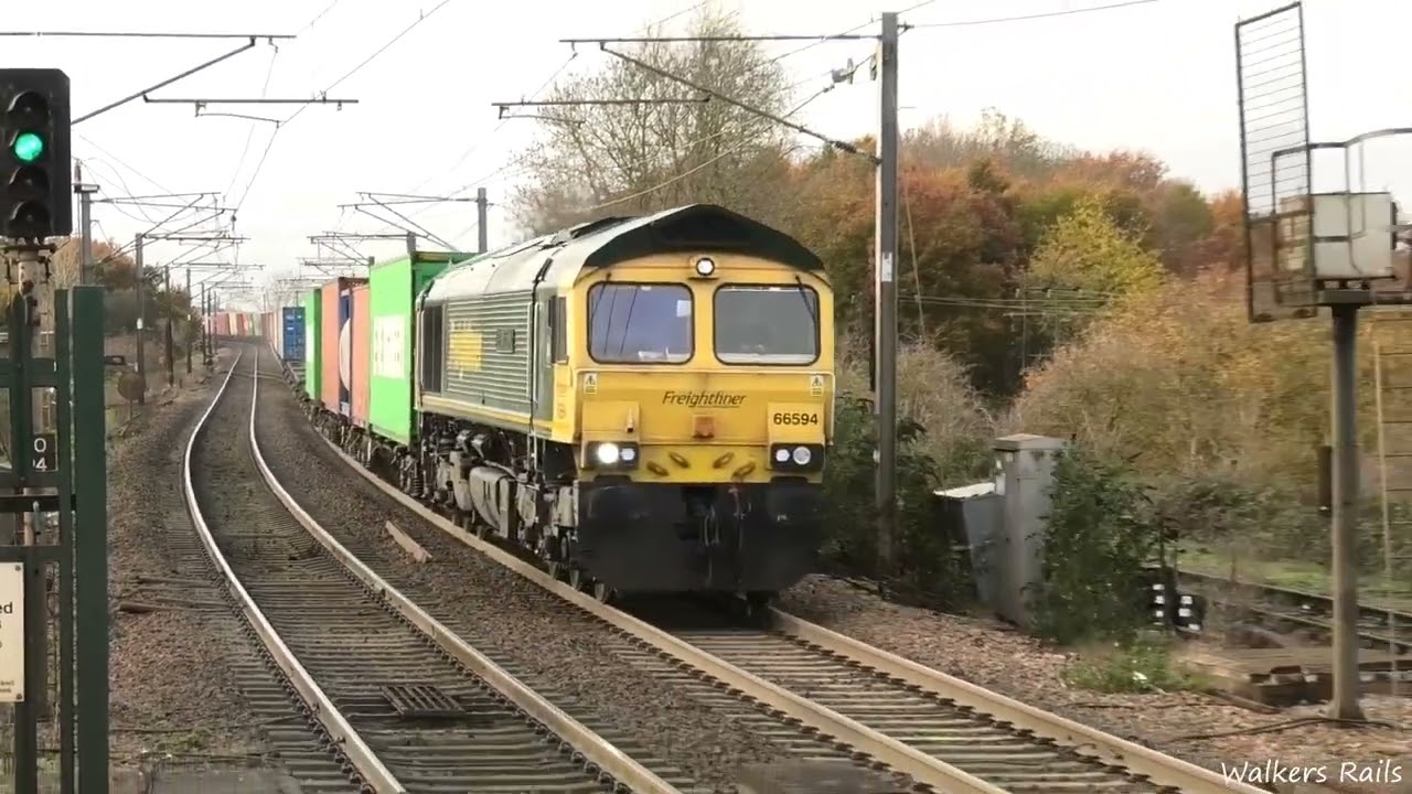 Trains at Manningtree Station