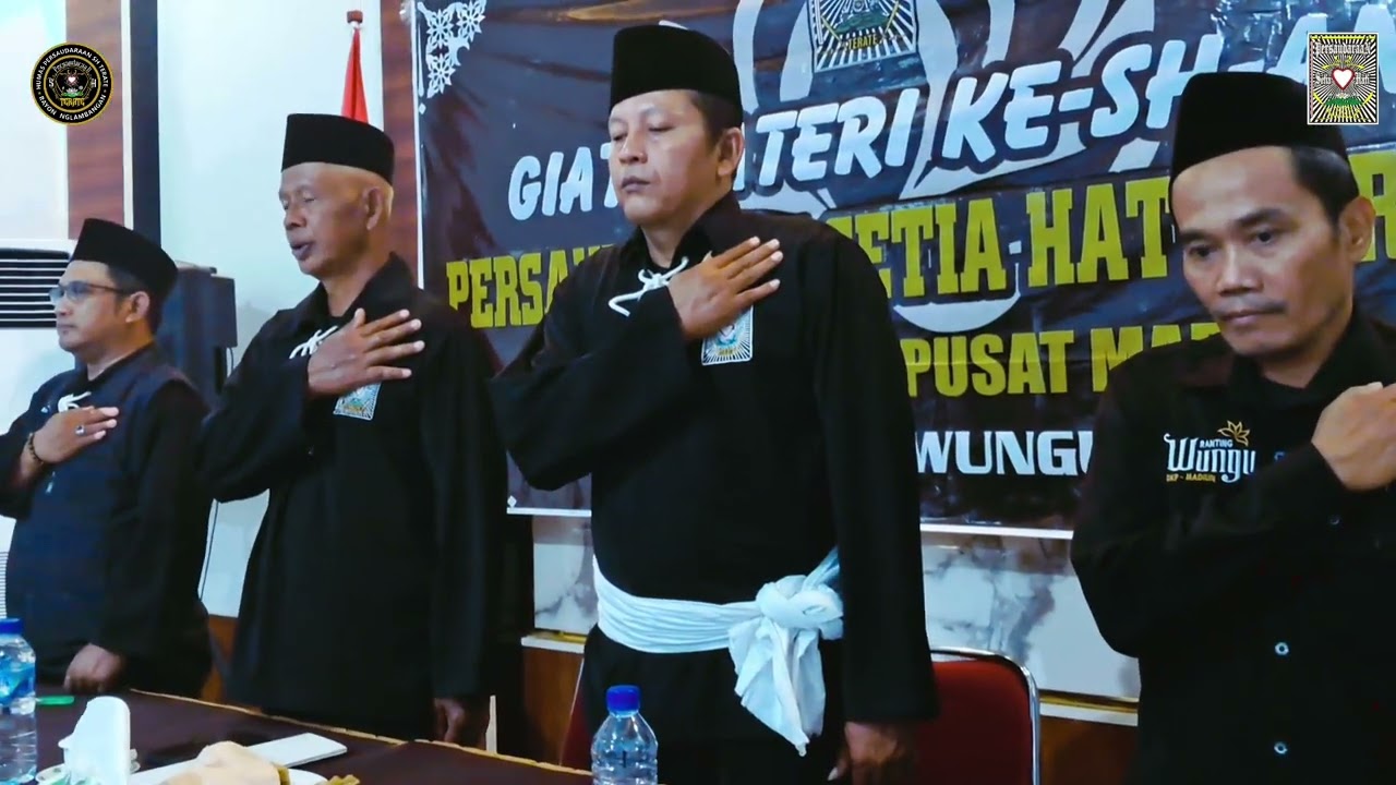 Bikin Merinding! Momen Khidmat Mendengarkan Hymne PSHT 🖤