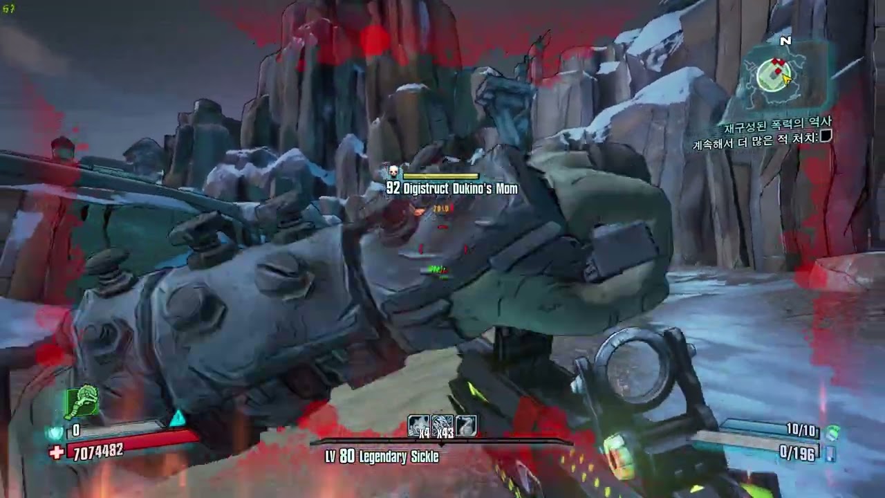 Melee Krieg vs op10 Peak [Borderlands2]