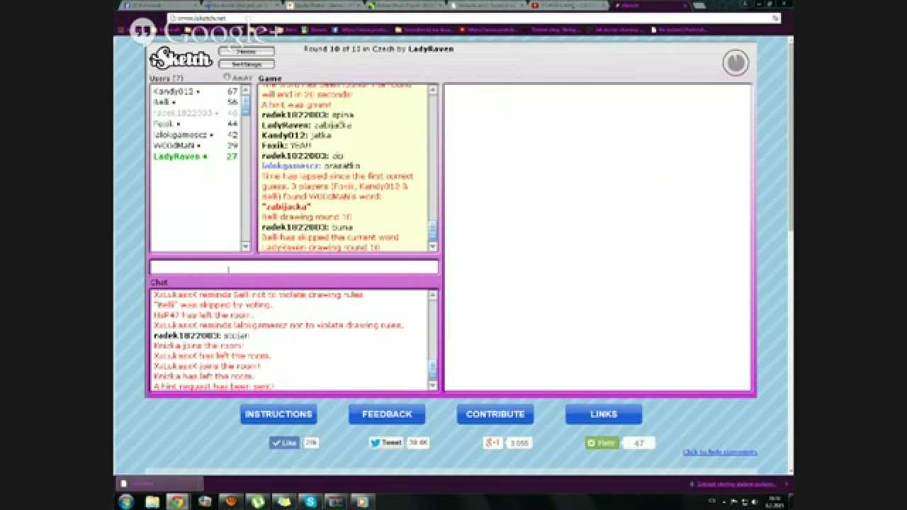 ║Lalok Gam|̶͇̿ ̶͇̿ ͇̿ s CZ║ na LIVE (iSketch.net)