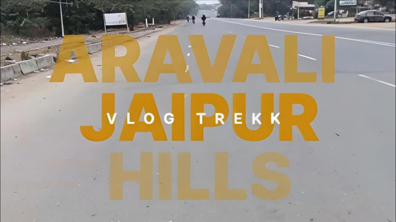 Aravali hills jaipur|Trekk vlog|Mountain trekking 