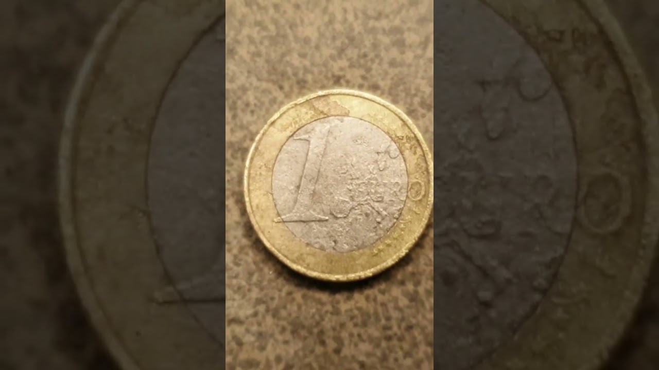 $ 155,000.00 RARE Greece Rare 1 Euro Old Coin #coins #rarecoins