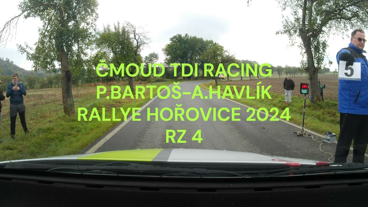 ČMOUD TDI RACING P.BARTOŠ-A.HAVLÍK RALLYE HOŘOVICE 2024 RZ 4
