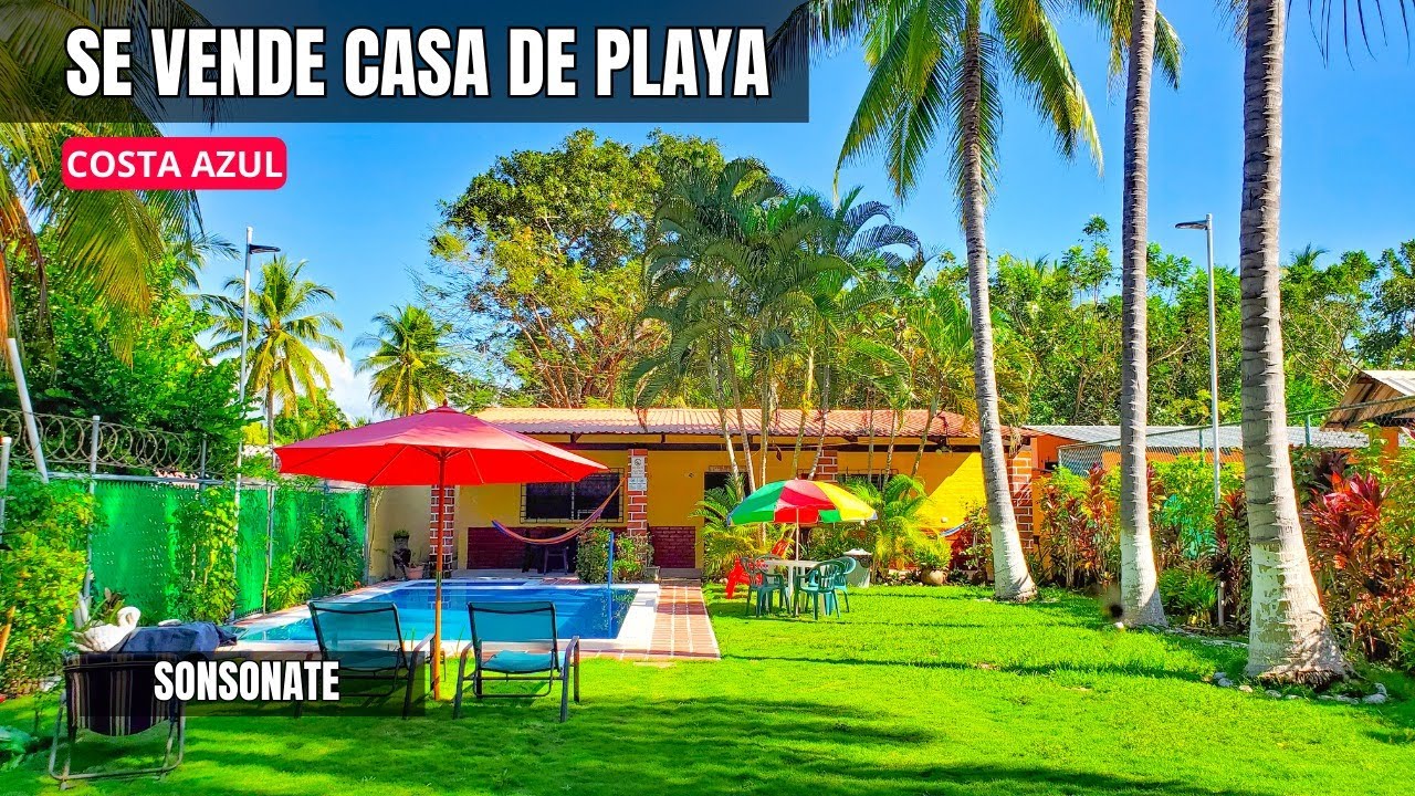 NO DISPONIBLE ! SE VENDE CASA DE PLAYA TODO INCLUIDO! EN COSTA AZUL/ $155 MIL CON MUEBLES!