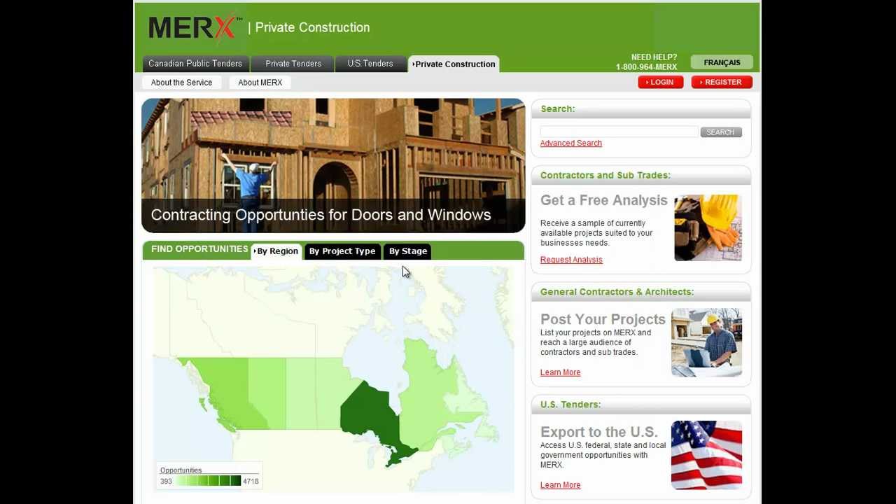 MERX Private Construction Overview