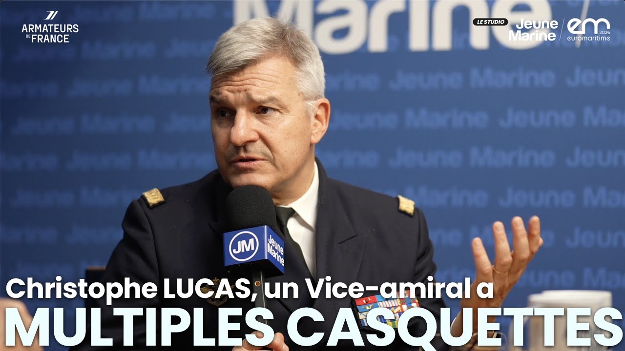 Christophe LUCAS, un Vice-amiral à multiples casquettes
